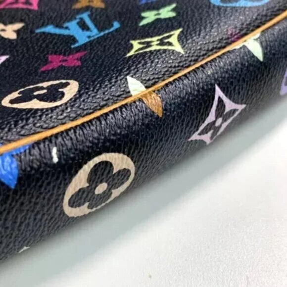 100% Authentic Louis Vuitton Monogram Multi Color Pochette Accessoires - Picture 9 of 12